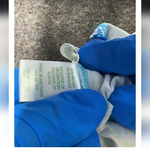 Lilly Pulitzer Blue and Green Halter Romper Dress - Picture 5 of 5